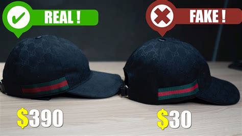 Authentic Vs Replica Gucci GG canvas Cap .